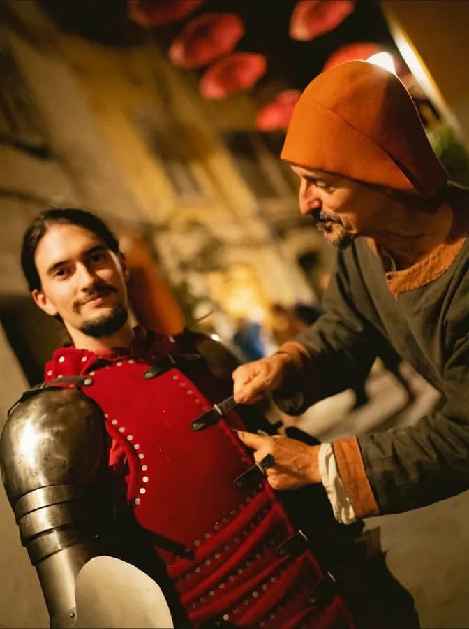 Costume médiéval de la taverne